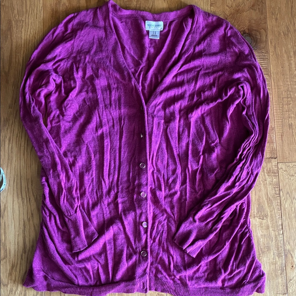 Motherhood Maternity cardigan size medium